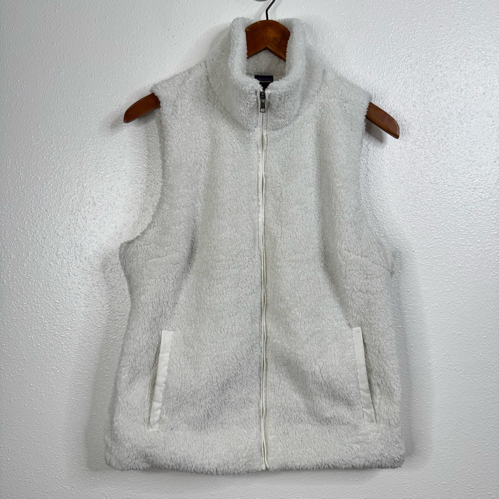 Patagonia White Los Gatos Vest‎ Size Large